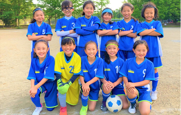 U10男の子リーグに女子単独チームで参戦!