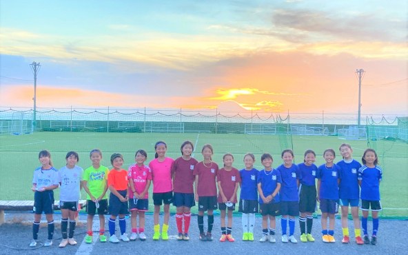 夏には3泊4日の選抜強化合宿暑さケアもきちんとしています